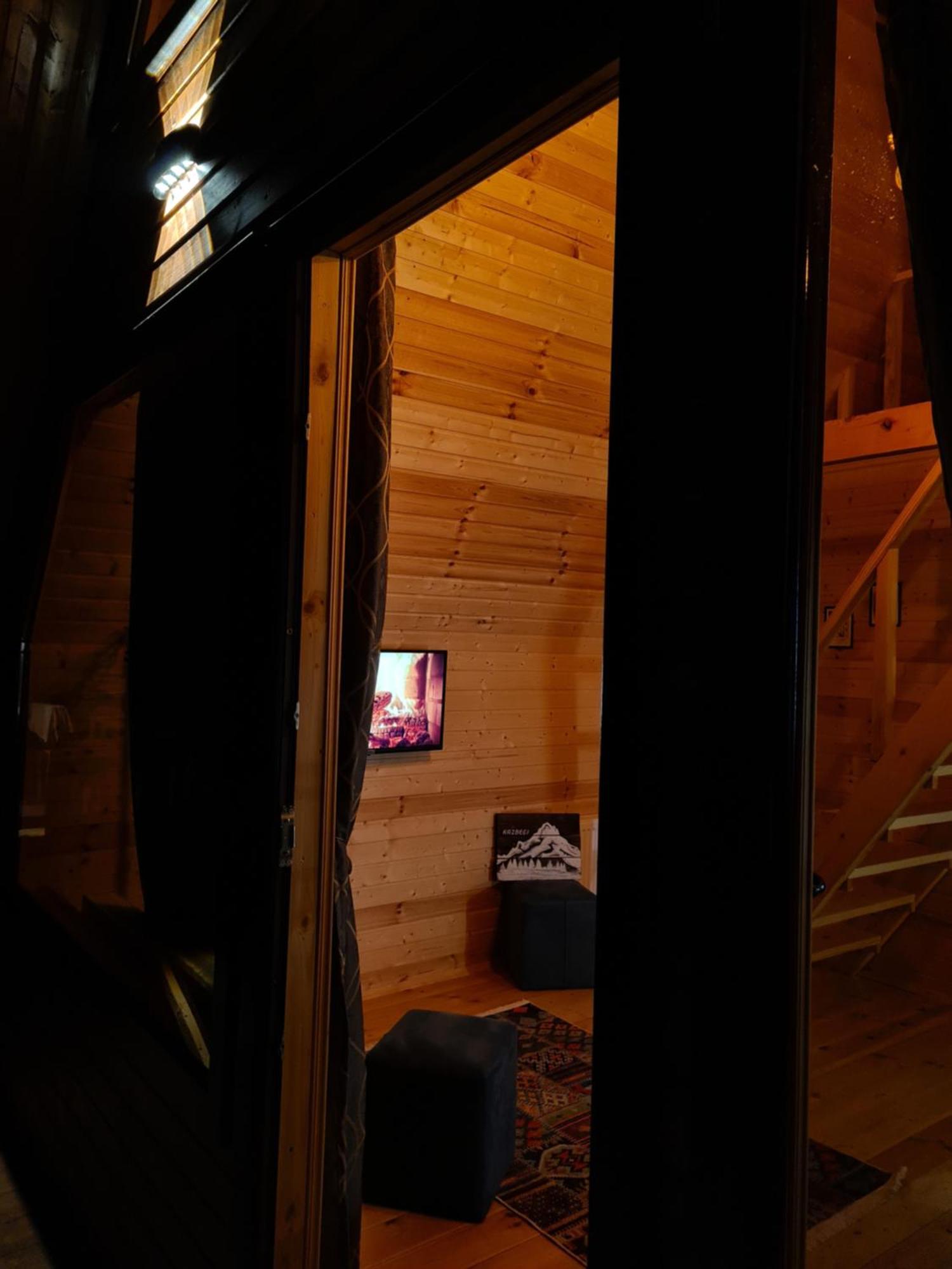 Ferienwohnung Trip Zone Kazbegi Exterior foto