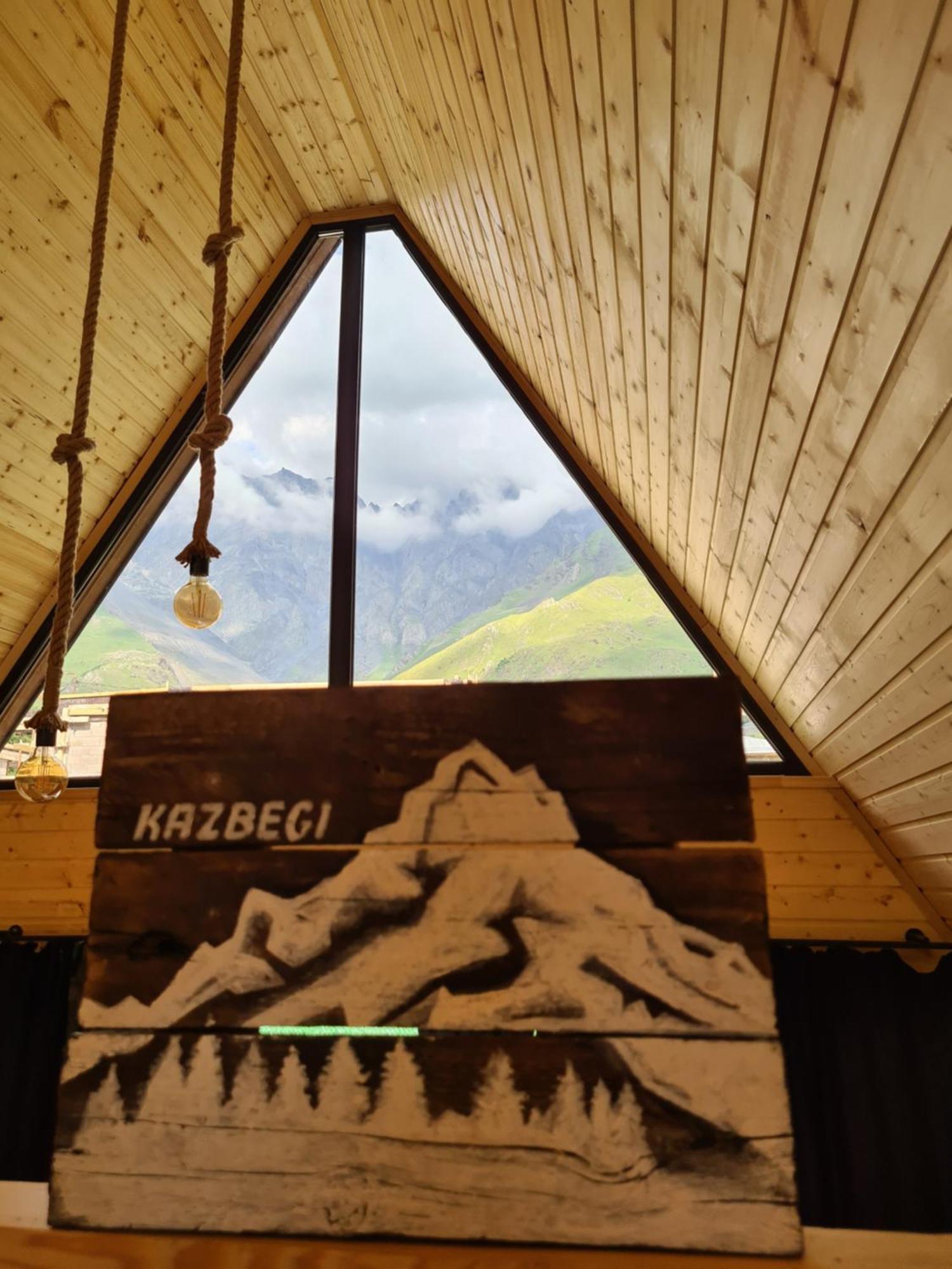 Ferienwohnung Trip Zone Kazbegi Exterior foto